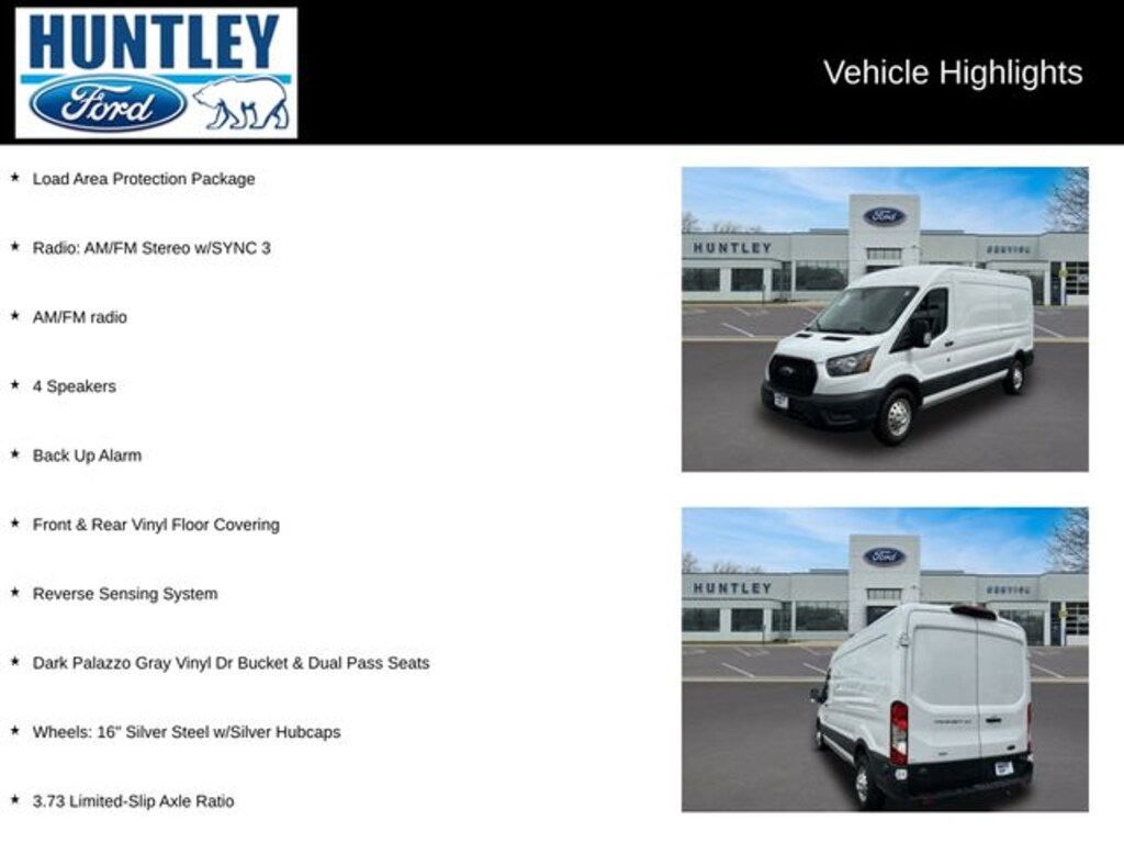 Used 2024 Ford Transit-250 Base Cargo Van