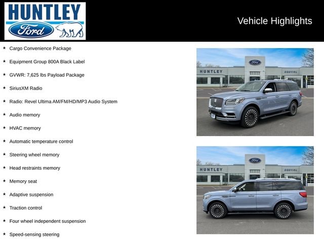 Used 2021 Lincoln Navigator Black Label with VIN 5LMJJ2TT9MEL05324 for sale in Huntley, IL