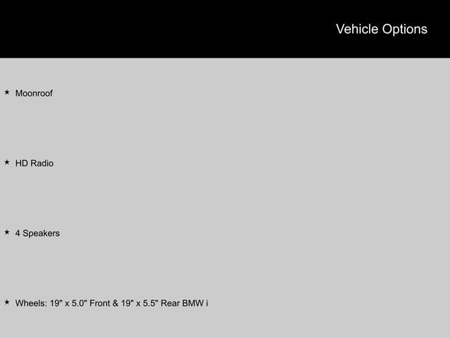 Used 2021 BMW I3 Base with VIN WBY8P2C00M7J75110 for sale in Huntley, IL