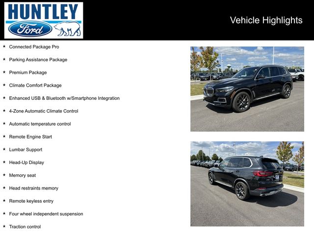 Used 2023 BMW X5 40i with VIN 5UXCR6C0XP9P96794 for sale in Huntley, IL