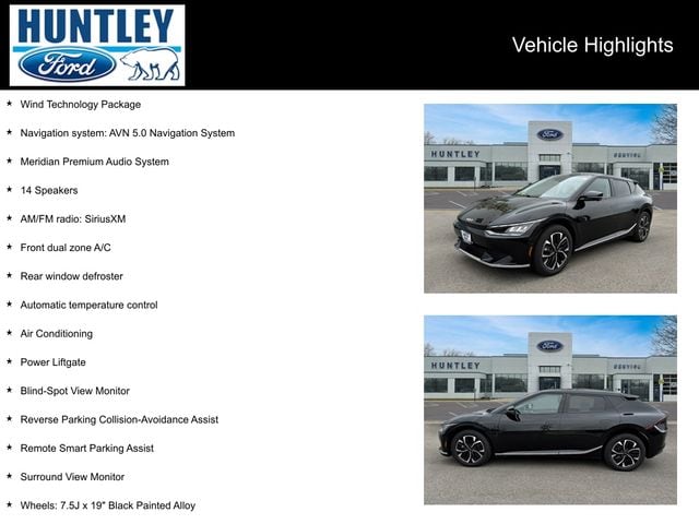 Used 2024 Kia EV6 Wind with VIN KNDC3DLC6R5168551 for sale in Huntley, IL