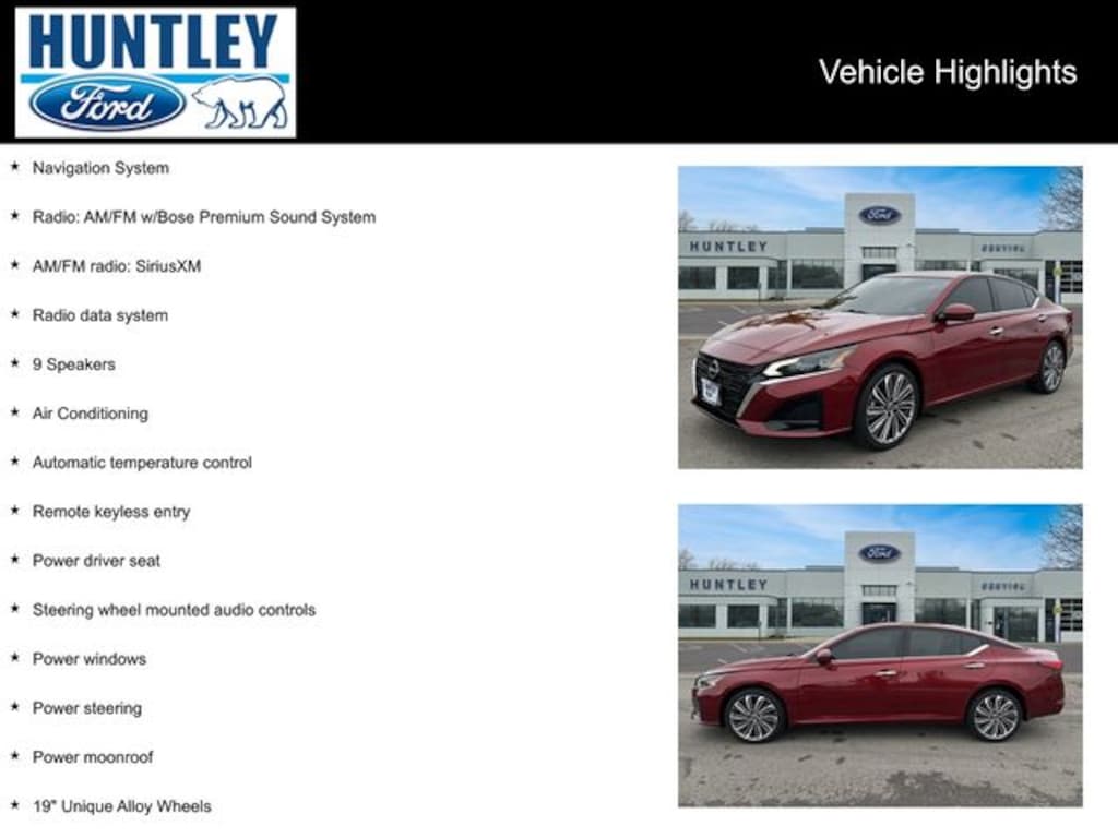 Used 2023 Nissan Altima 2.5 SL Sedan