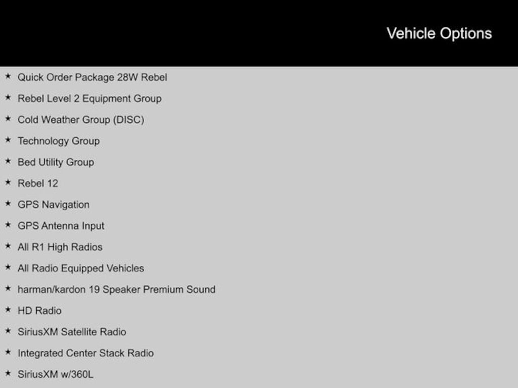Used 2022 Ram 1500 Rebel Truck