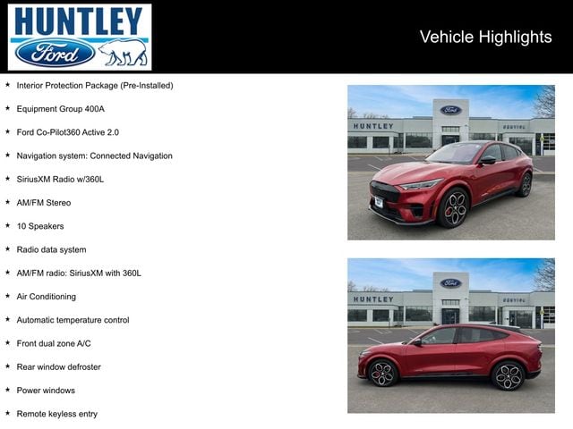 Used 2022 Ford Mustang Mach-E GT AWD with VIN 3FMTK4SE8NMA07348 for sale in Huntley, IL