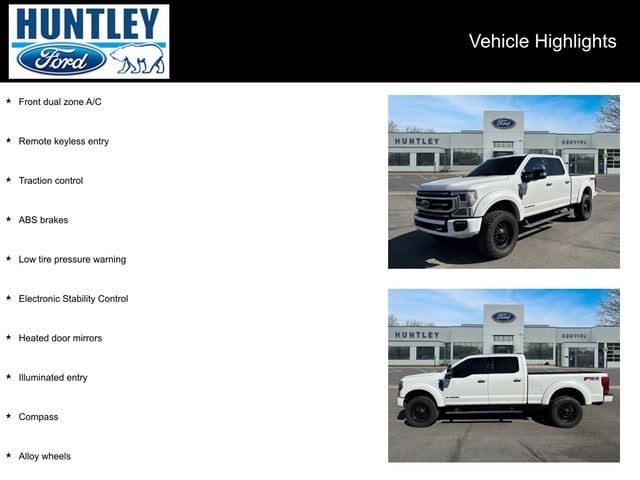Used 2020 Ford F-350 Super Duty Platinum with VIN 1FT8W3BT0LED14121 for sale in Huntley, IL