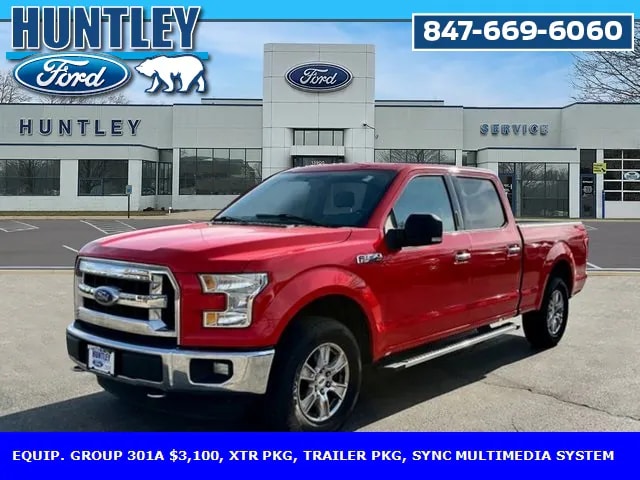 Certified Pre-Owned 2015 Ford F-150 XLT Truck near Woodstock IL