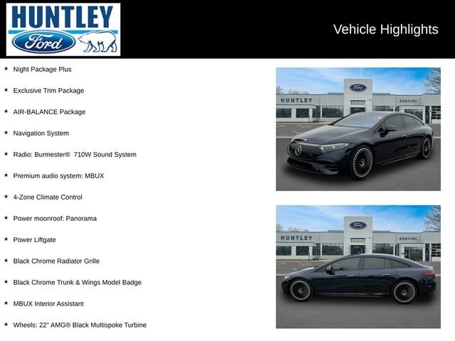 Used 2024 Mercedes-Benz EQS AMG EQS 53 with VIN W1KCG5FB4RA045809 for sale in Huntley, IL