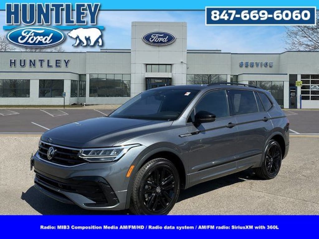 Used 2022 Volkswagen Tiguan 2.0T SE R-Line Black SUV