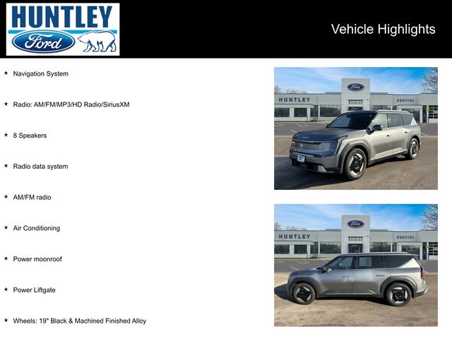 Used 2024 Kia Ev9 Wind with VIN KNDAFFS55R6039899 for sale in Huntley, IL
