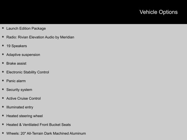 Used 2022 Rivian R1T Launch Edition with VIN 7FCTGAAL8NN001702 for sale in Huntley, IL