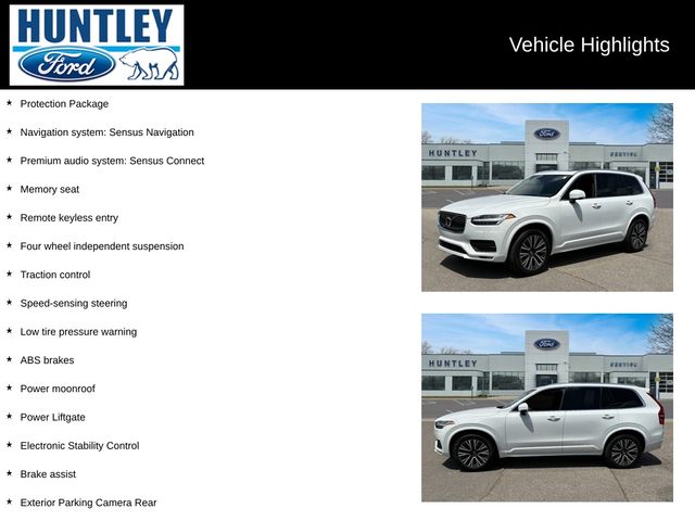 Used 2021 Volvo XC90 Momentum with VIN YV4A22PK6M1694661 for sale in Huntley, IL