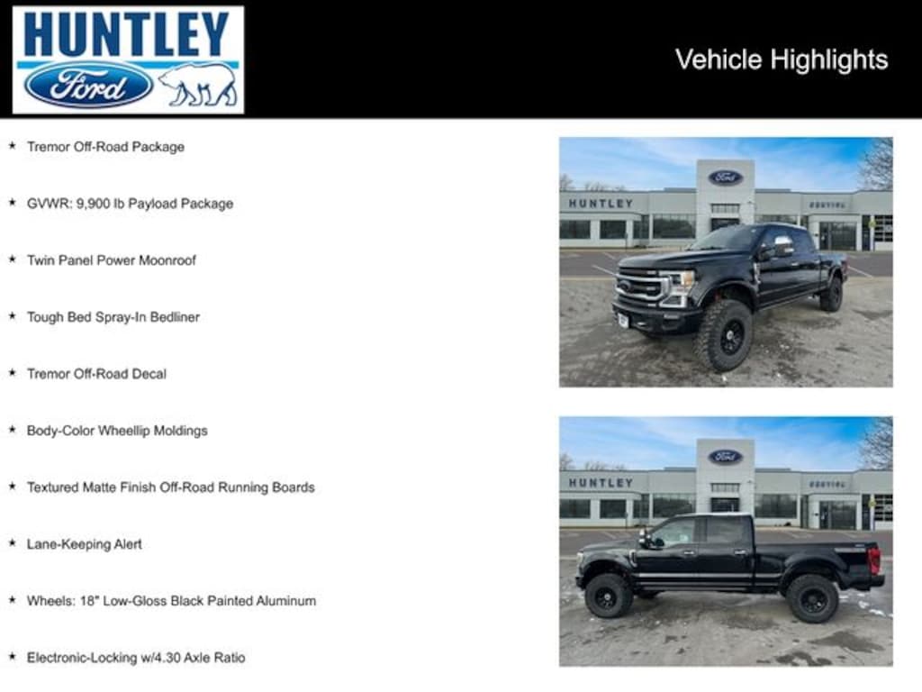 Used 2021 Ford F-250SD Platinum Truck