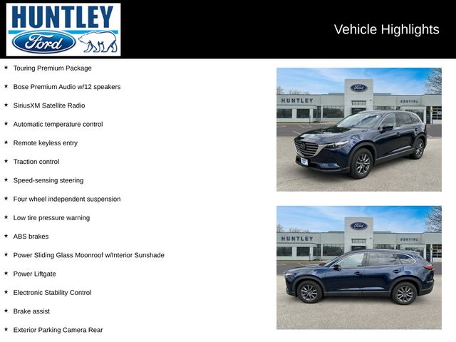 Used 2020 Mazda CX-9 Touring with VIN JM3TCBCY5L0423170 for sale in Huntley, IL