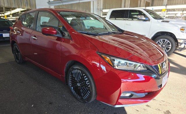 Used 2023 Nissan Leaf SV Plus with VIN 1N4CZ1CV2PC563341 for sale in Huntley, IL