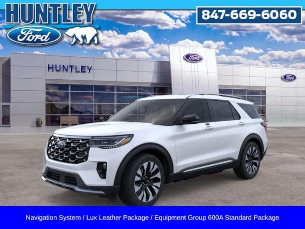 New 2026 Ford Explorer Platinum SUV