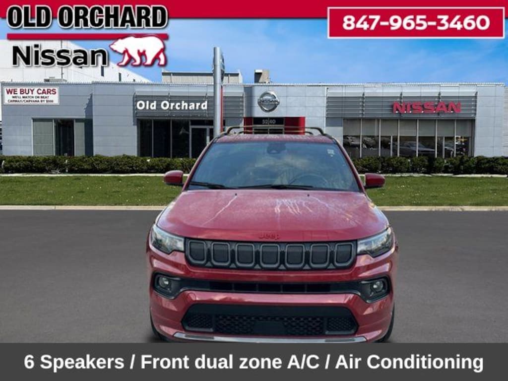 Used 2022 Jeep Compass (RED) Edition 4X4 SUV