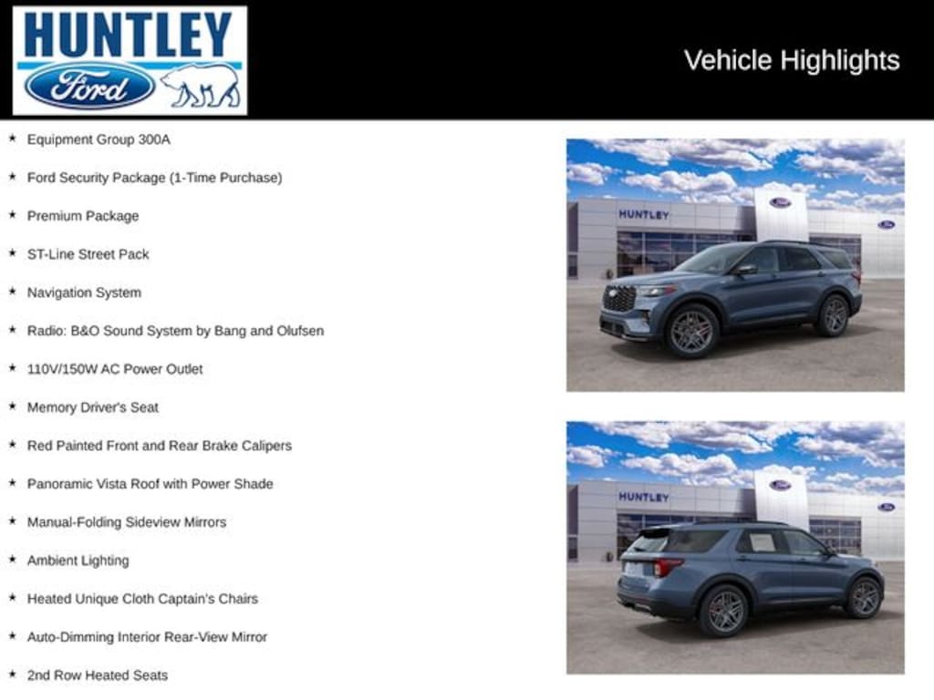 New 2027 Ford Explorer ST-Line SUV