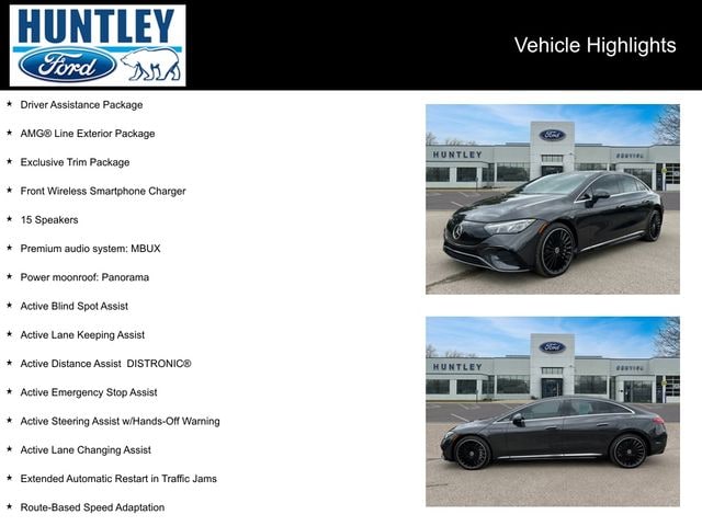 Used 2024 Mercedes-Benz EQE Base with VIN W1KEG1CB2RF045445 for sale in Huntley, IL