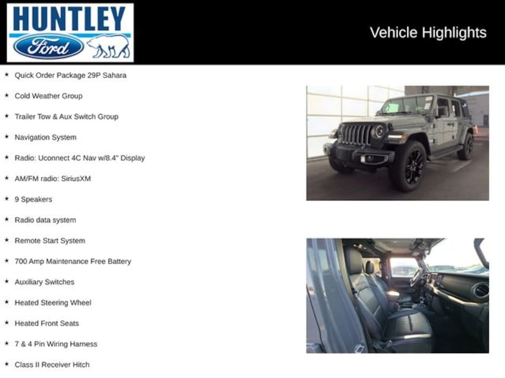 Used 2023 Jeep Wrangler Sahara 4xe SUV