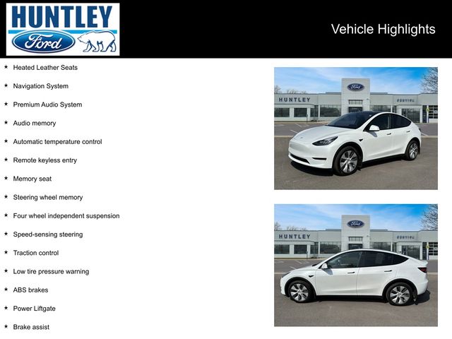 Used 2023 Tesla Model Y Long Range with VIN 7SAYGDEE4PA136265 for sale in Huntley, IL