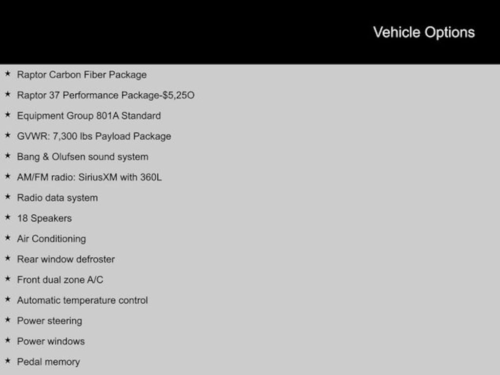 Used 2023 Ford F-150 Raptor Truck