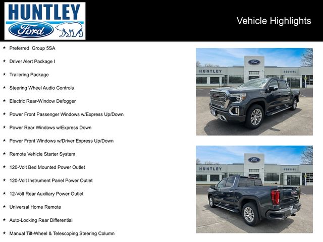 Used 2022 GMC Sierra 1500 Limited Denali with VIN 1GTU9FELXNZ212288 for sale in Huntley, IL