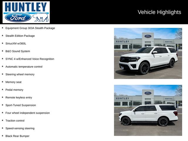 Certified 2022 Ford Expedition Limited with VIN 1FMJK2AT1NEA60359 for sale in Huntley, IL