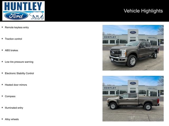 Used 2023 Ford F-250 Super Duty XLT with VIN 1FT8W2BM4PEC85960 for sale in Huntley, IL
