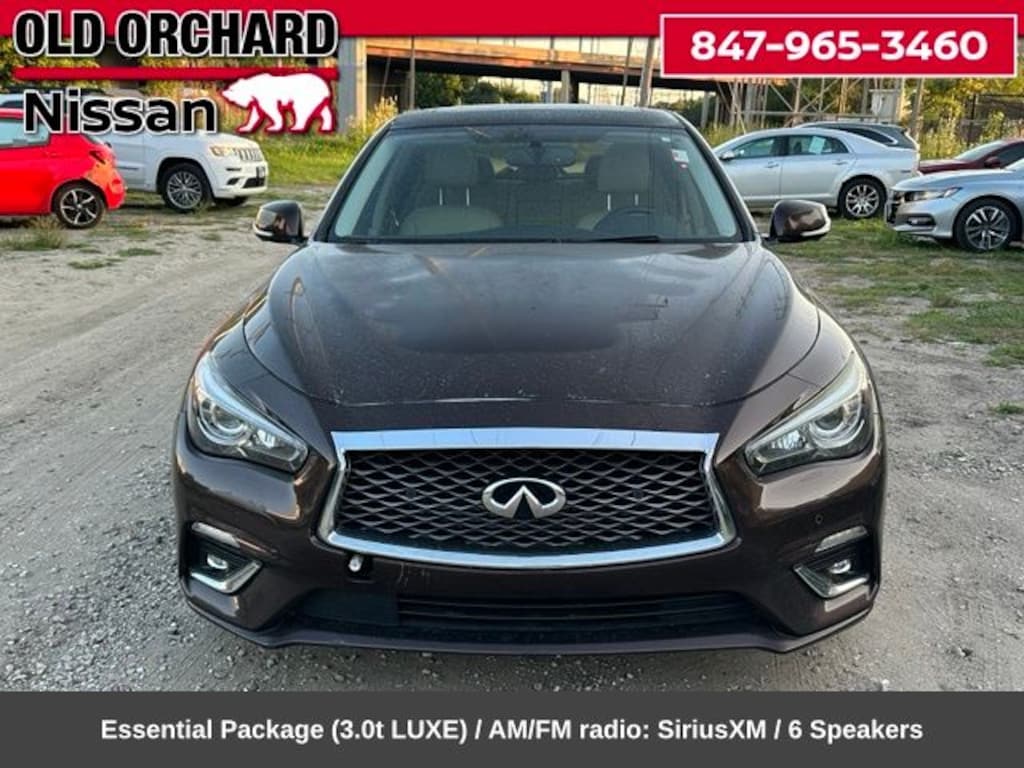 Used 2018 INFINITI Q50 3.0t Luxe Sedan