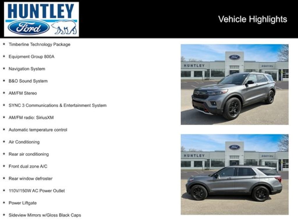 Used 2023 Ford Explorer Timberline SUV