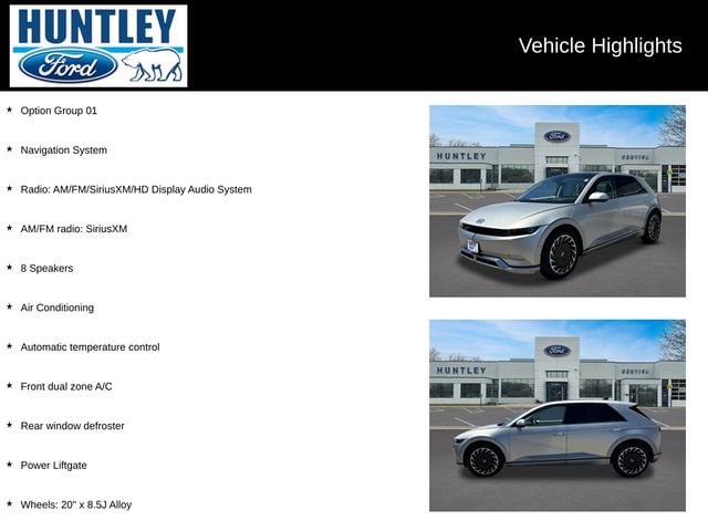 Used 2024 Hyundai IONIQ 5 Limited with VIN KM8KRDDF5RU278351 for sale in Huntley, IL