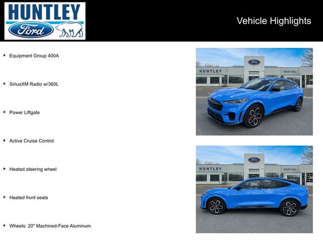 Used 2021 Ford Mustang Mach-E GT AWD with VIN 3FMTK4SE3MME03539 for sale in Huntley, IL