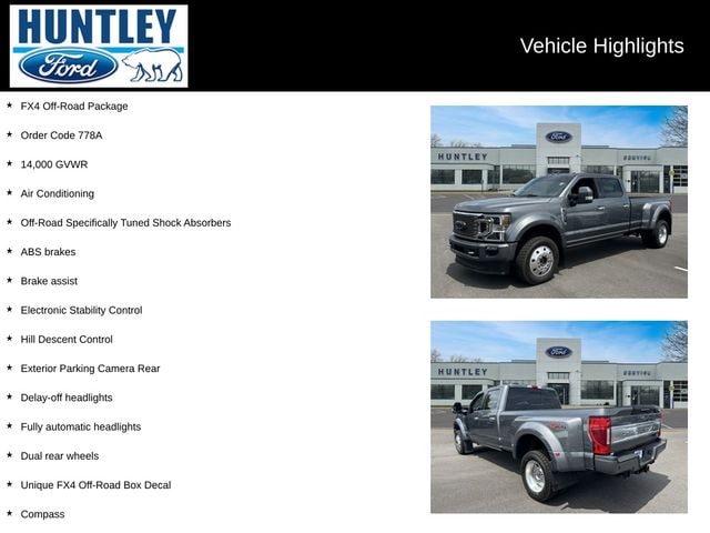 Used 2022 Ford F-450 Super Duty Limited with VIN 1FT8W4DT6NEG07429 for sale in Huntley, IL