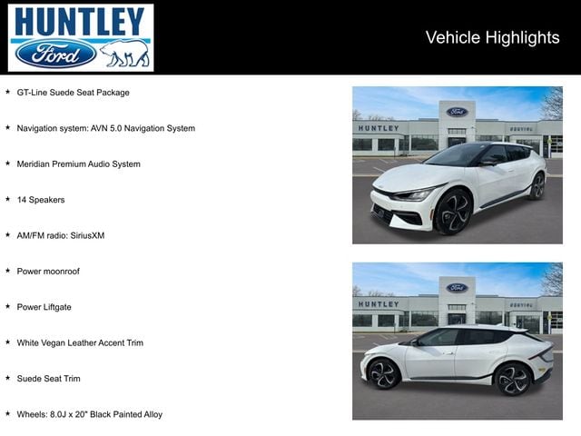 Used 2022 Kia Ev6 GT-Line with VIN KNDC4DLC6N5044917 for sale in Huntley, IL