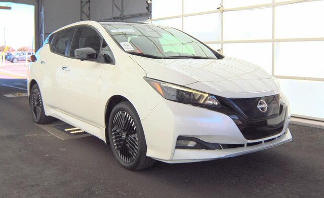 Used 2023 Nissan Leaf SV Plus with VIN 1N4CZ1CV5PC560434 for sale in Huntley, IL