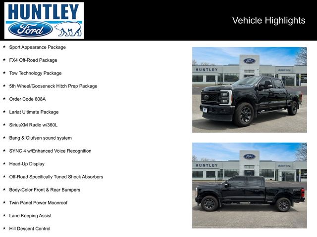 Used 2023 Ford F-250 Super Duty Lariat with VIN 1FT7W2BT8PED70237 for sale in Huntley, IL