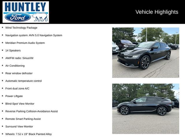 Used 2024 Kia EV6 Wind with VIN KNDC3DLC5R5169884 for sale in Huntley, IL