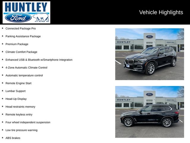 Used 2023 BMW X5 40i with VIN 5UXCR6C05P9N55189 for sale in Huntley, IL