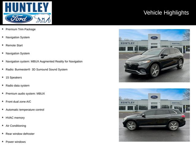 Used 2023 Mercedes-Benz EQS Base with VIN 4JGDM4EB3PA005040 for sale in Huntley, IL