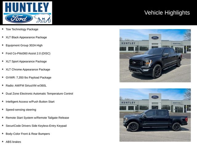 Certified 2022 Ford F-150 XLT with VIN 1FTFW1ED9NFB04629 for sale in Huntley, IL