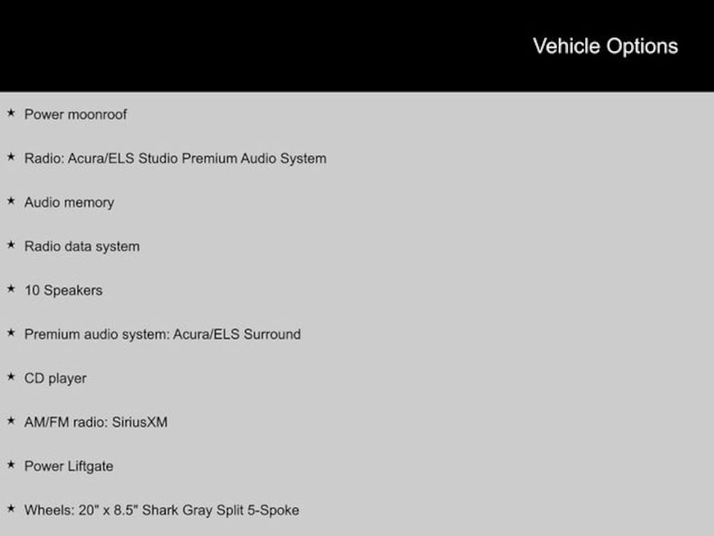Used 2020 Acura MDX Technology & A-Spec Packages SUV