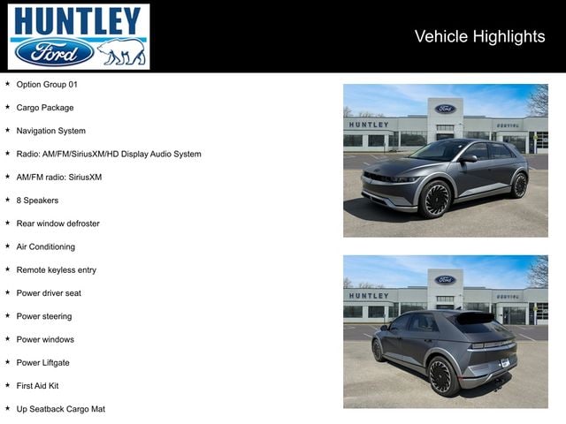 Used 2023 Hyundai IONIQ 5 Limited with VIN KM8KRDAF1PU183223 for sale in Huntley, IL
