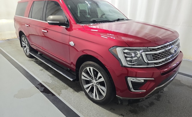 Used 2021 Ford Expedition MAX King Ranch with VIN 1FMJK1PT0MEA75113 for sale in Huntley, IL