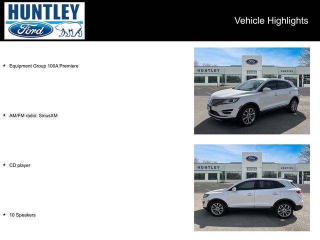 Used 2015 Lincoln MKC Base with VIN 5LMCJ1A95FUJ24210 for sale in Huntley, IL