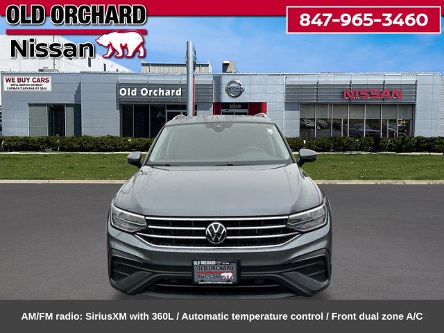 Used 2023 Volkswagen Tiguan SE with VIN 3VV2B7AX6PM069839 for sale in Huntley, IL