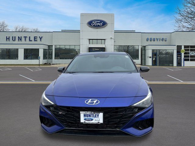 Used 2023 Hyundai Elantra N Line with VIN KMHLR4AF8PU504808 for sale in Huntley, IL