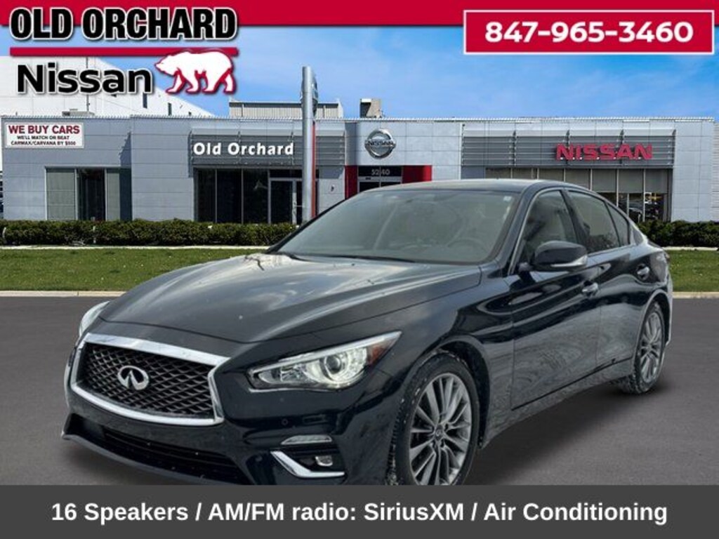 Used 2023 INFINITI Q50 Luxe Sedan