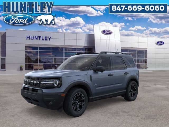 2026 Ford Bronco Sport Outer Banks — Azure Gray Metallic Tri-Coat SUV