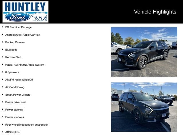 Used 2023 Kia Sportage EX Hybrid with VIN KNDPVCAG3P7023044 for sale in Huntley, IL