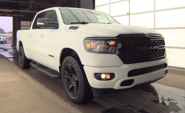 Used 2022 RAM Ram 1500 Pickup Big Horn/Lone Star with VIN 1C6SRFMT8NN223099 for sale in Huntley, IL